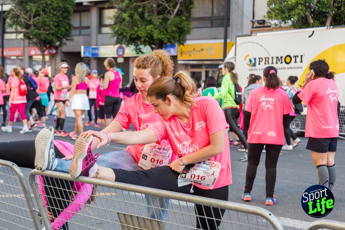 Carrera de la mujer Valencia 2018_ambiente salida