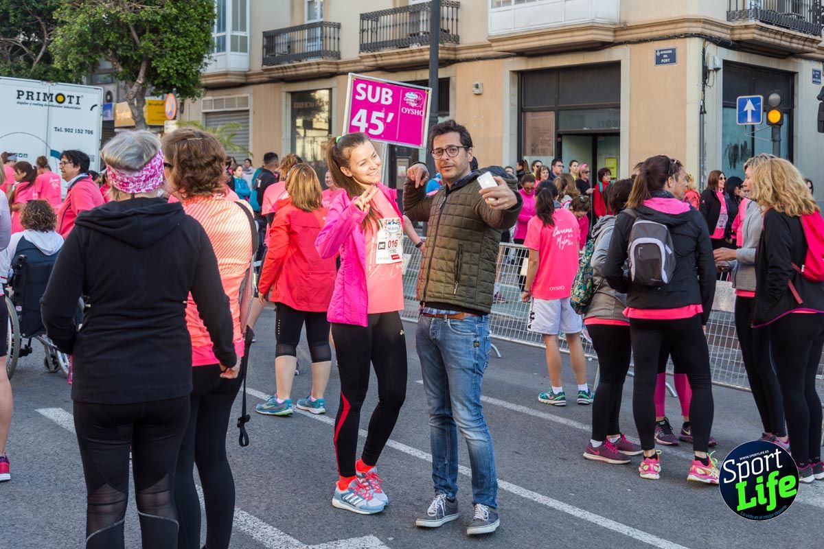 Carrera de la mujer Valencia 2018_ambiente salida
