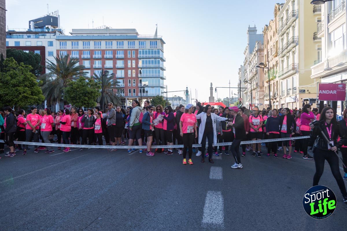 Carrera de la mujer Valencia 2018_ambiente salida