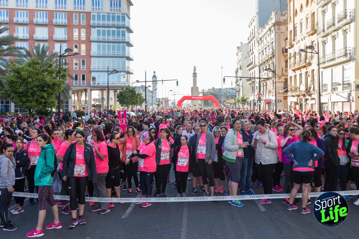 Carrera de la mujer Valencia 2018_ambiente salida