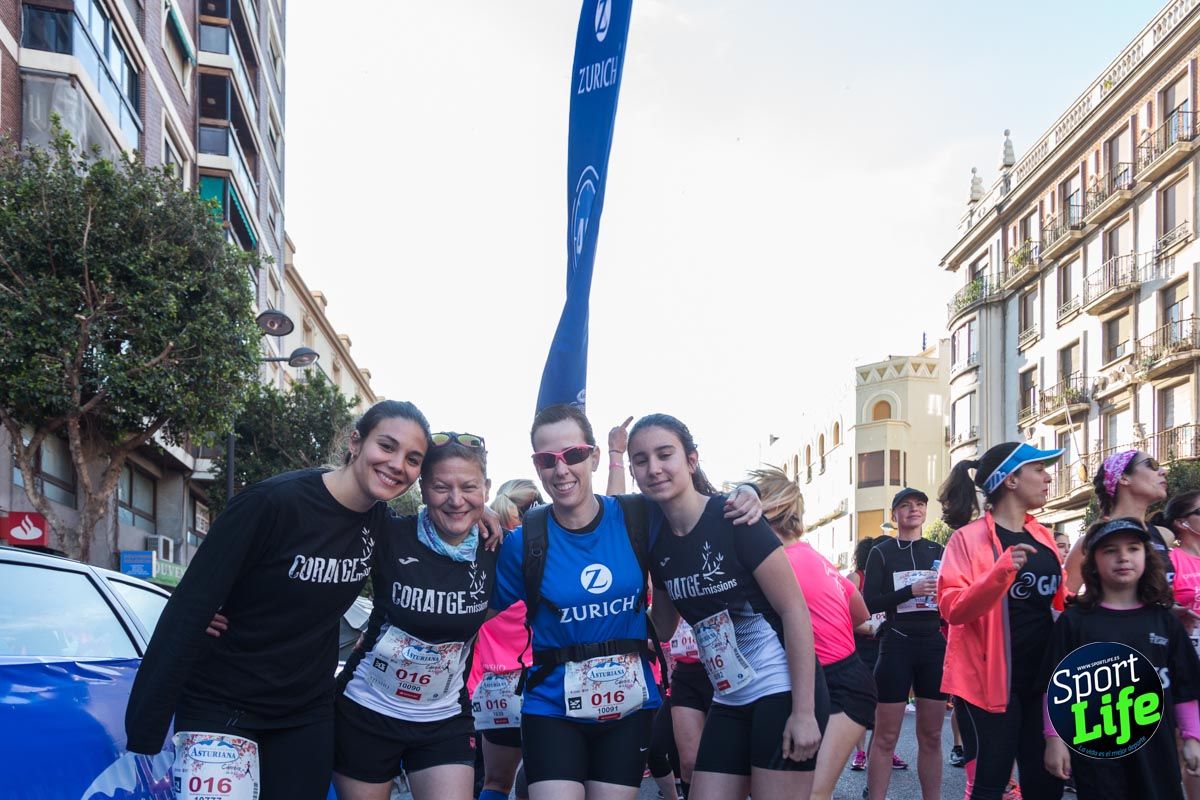 Carrera de la mujer Valencia 2018_ambiente salida