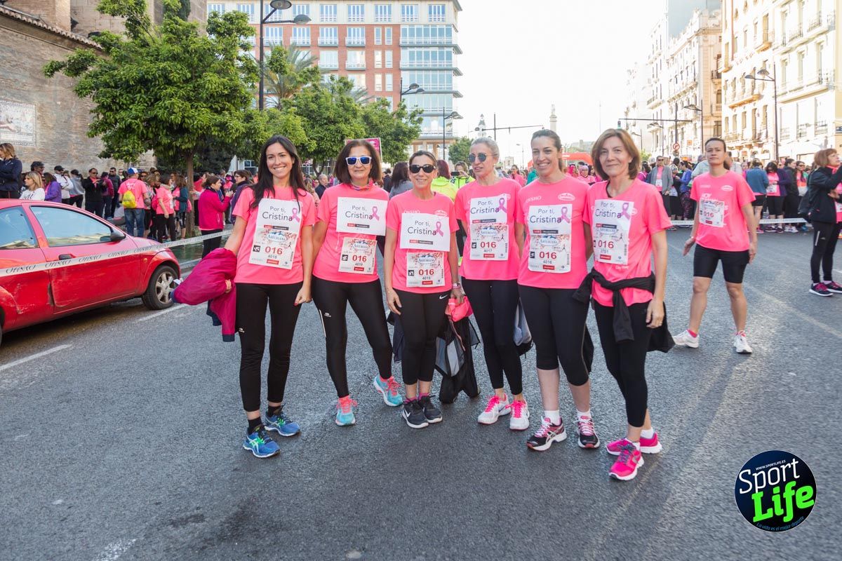 Carrera de la mujer Valencia 2018_ambiente salida