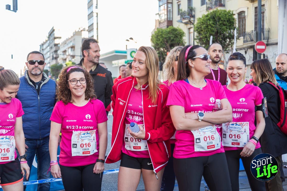 Carrera de la mujer Valencia 2018_ambiente salida
