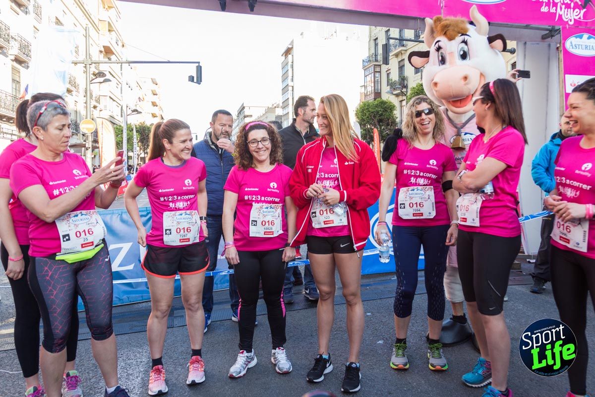 Carrera de la mujer Valencia 2018_ambiente salida
