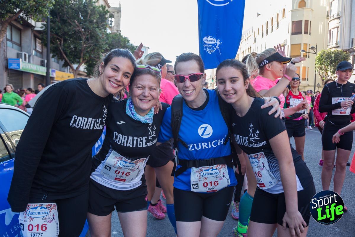 Carrera de la mujer Valencia 2018_ambiente salida