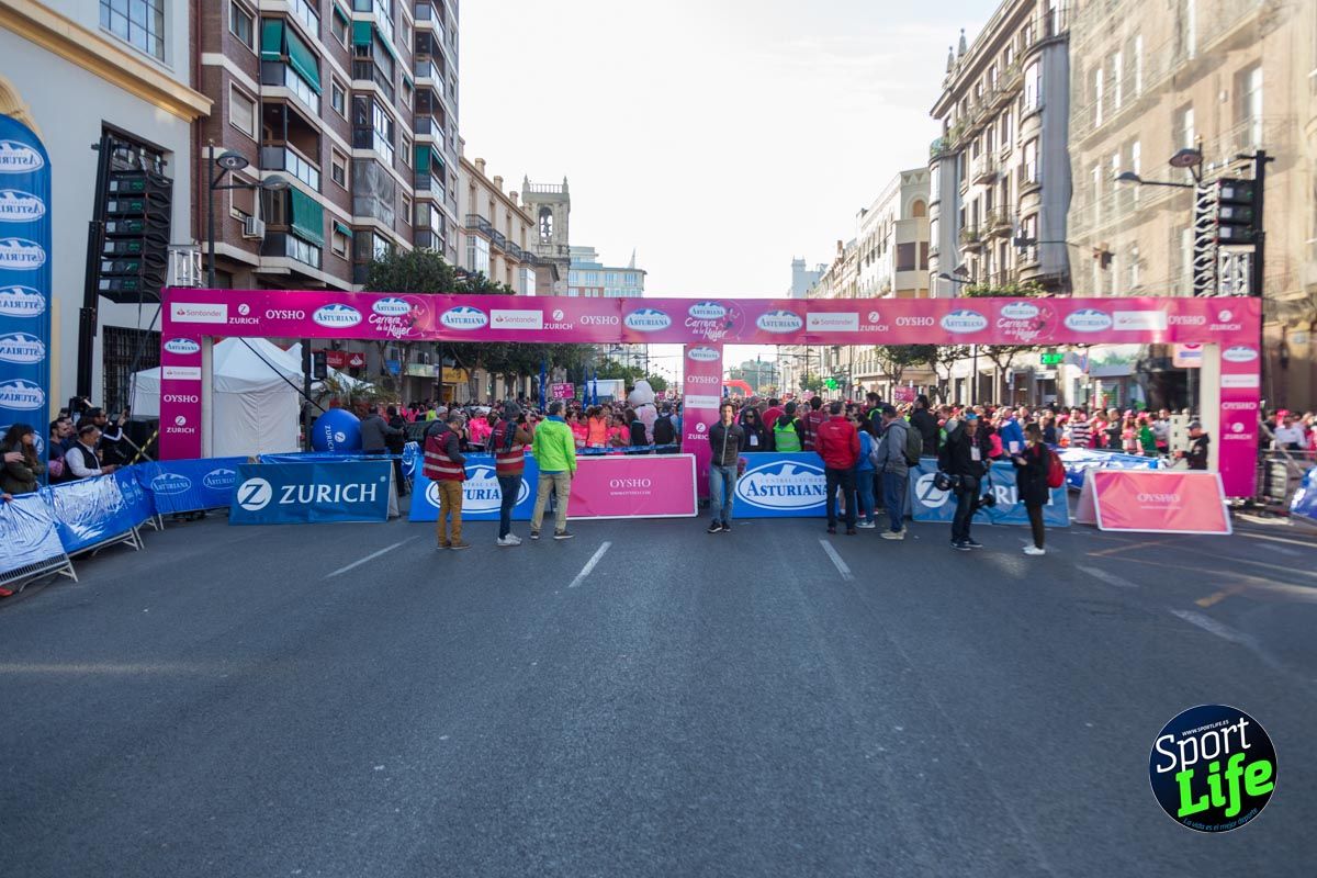 Carrera de la mujer Valencia 2018_ambiente salida