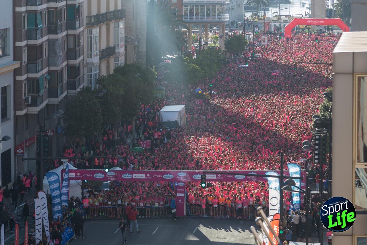 Carrera de la mujer Valencia 2018_ambiente salida