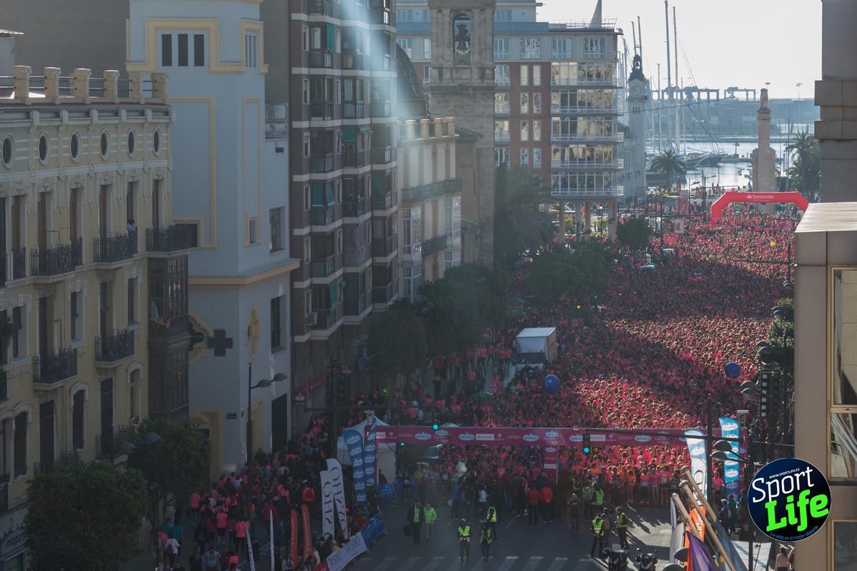 Carrera de la mujer Valencia 2018_ambiente salida