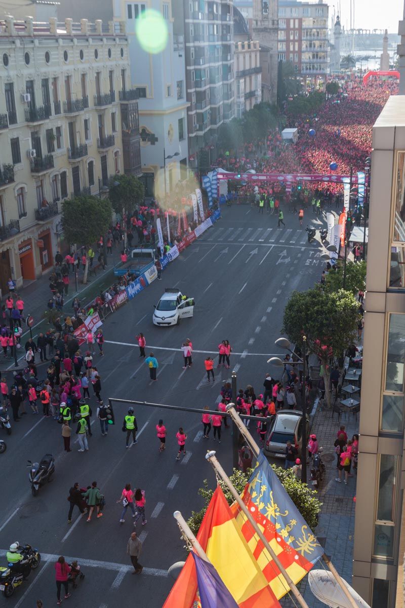 Carrera de la mujer Valencia 2018_ambiente salida