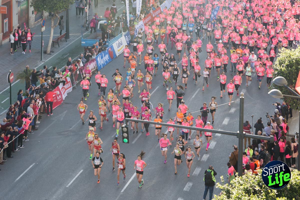 Carrera de la mujer Valencia 2018_ambiente salida