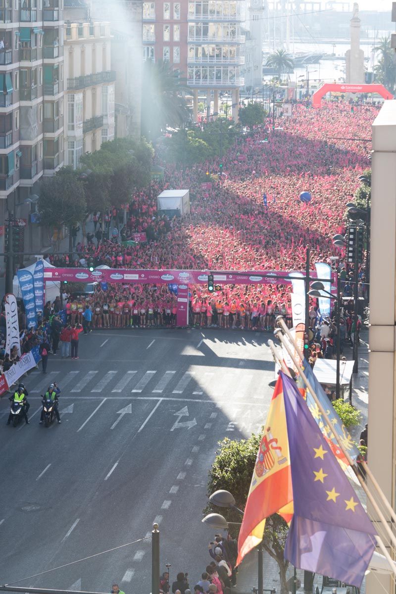 Carrera de la mujer Valencia 2018_ambiente salida