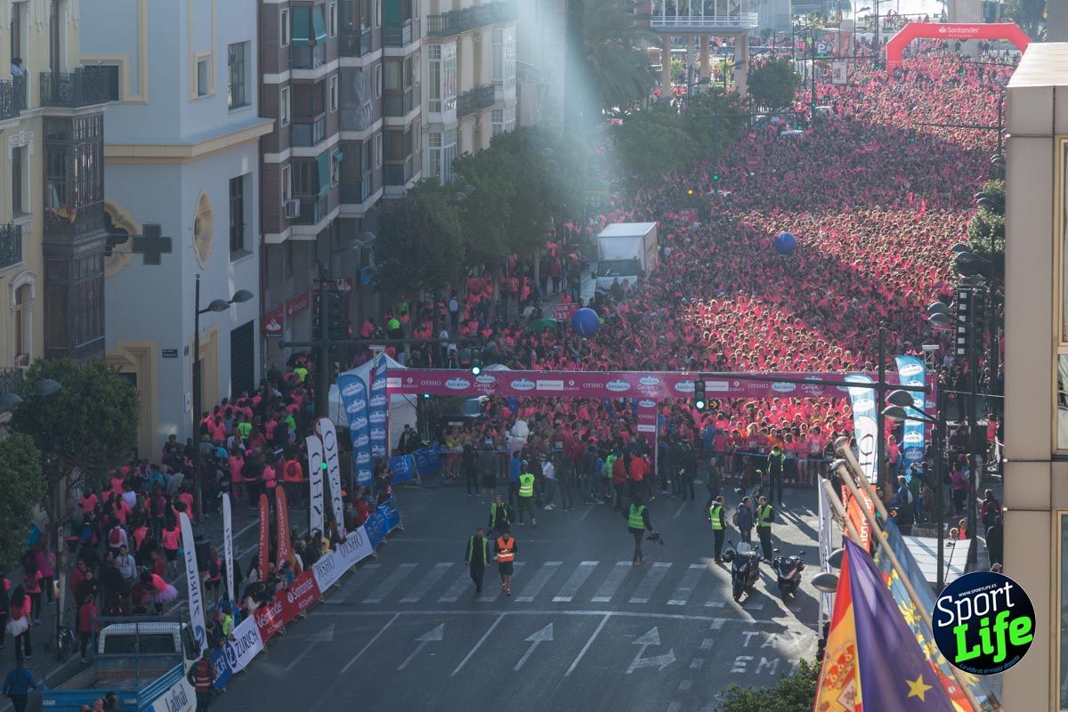 Carrera de la mujer Valencia 2018_ambiente salida
