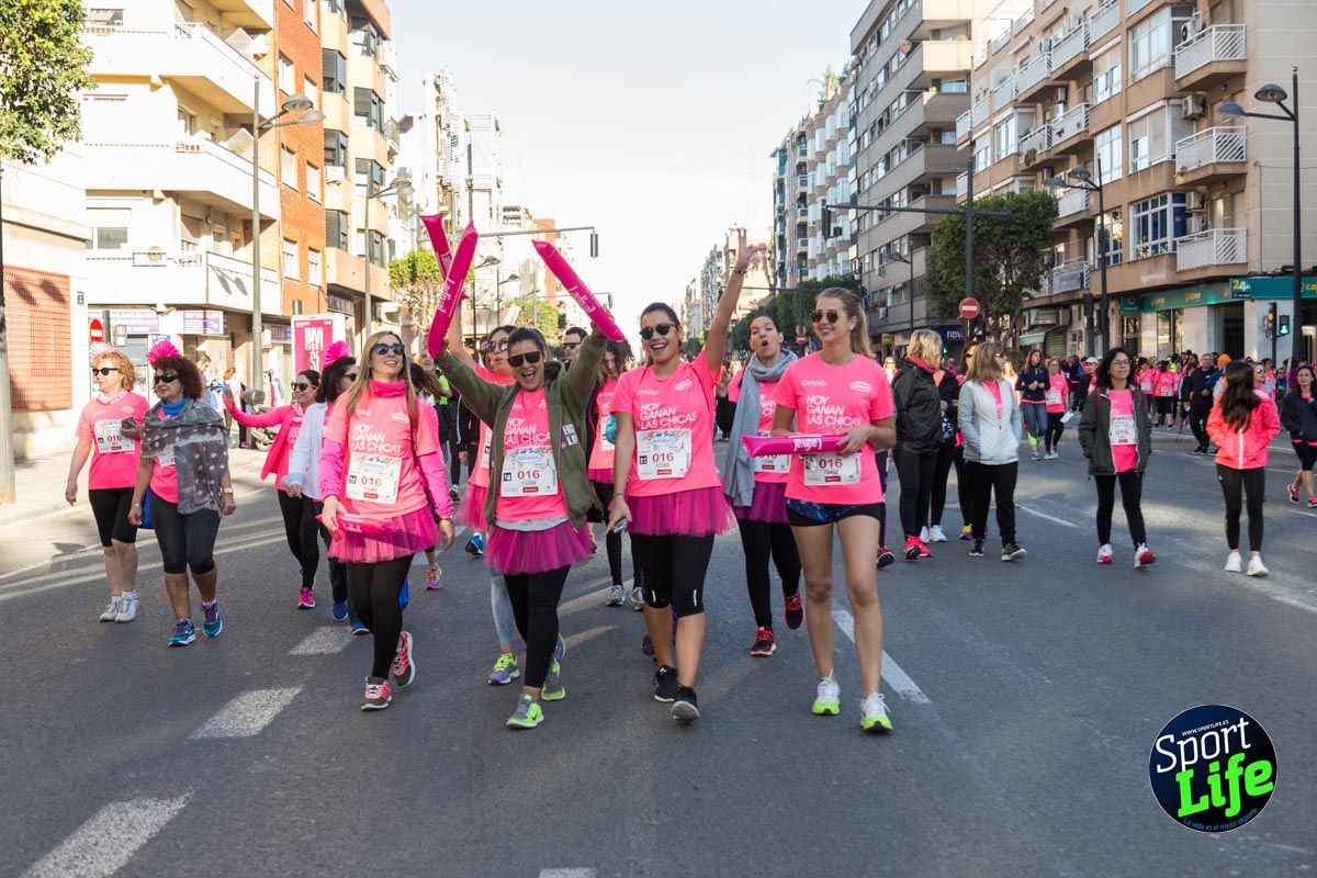 Carrera de la mujer Valencia 2018_ambiente salida