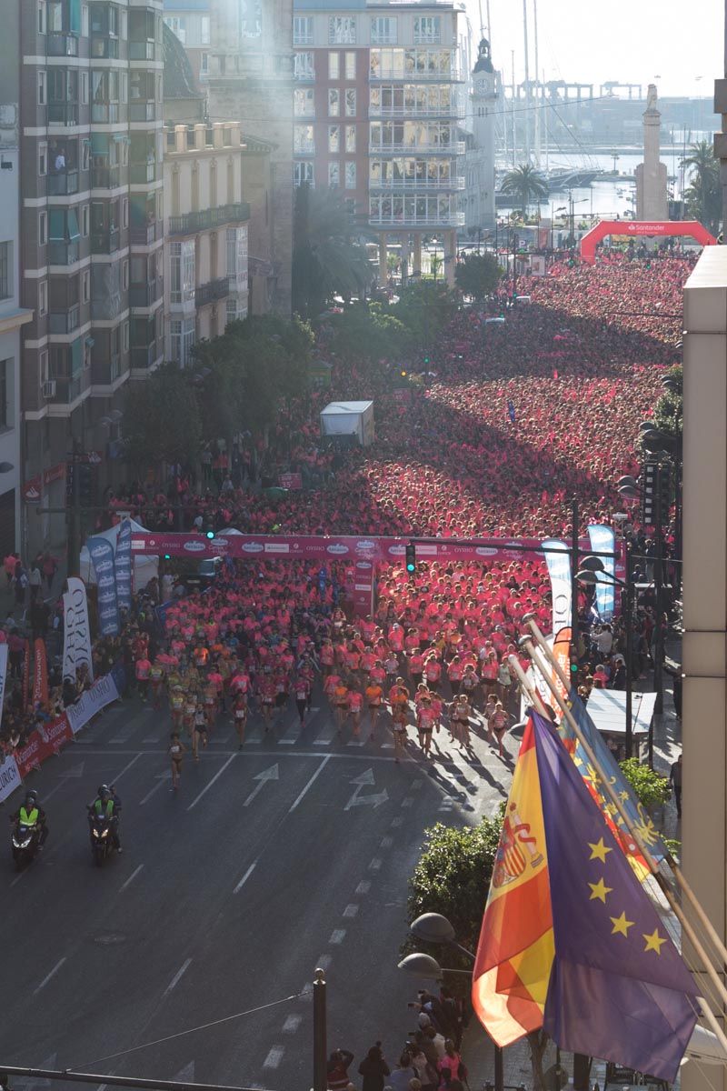 Carrera de la mujer Valencia 2018_ambiente salida