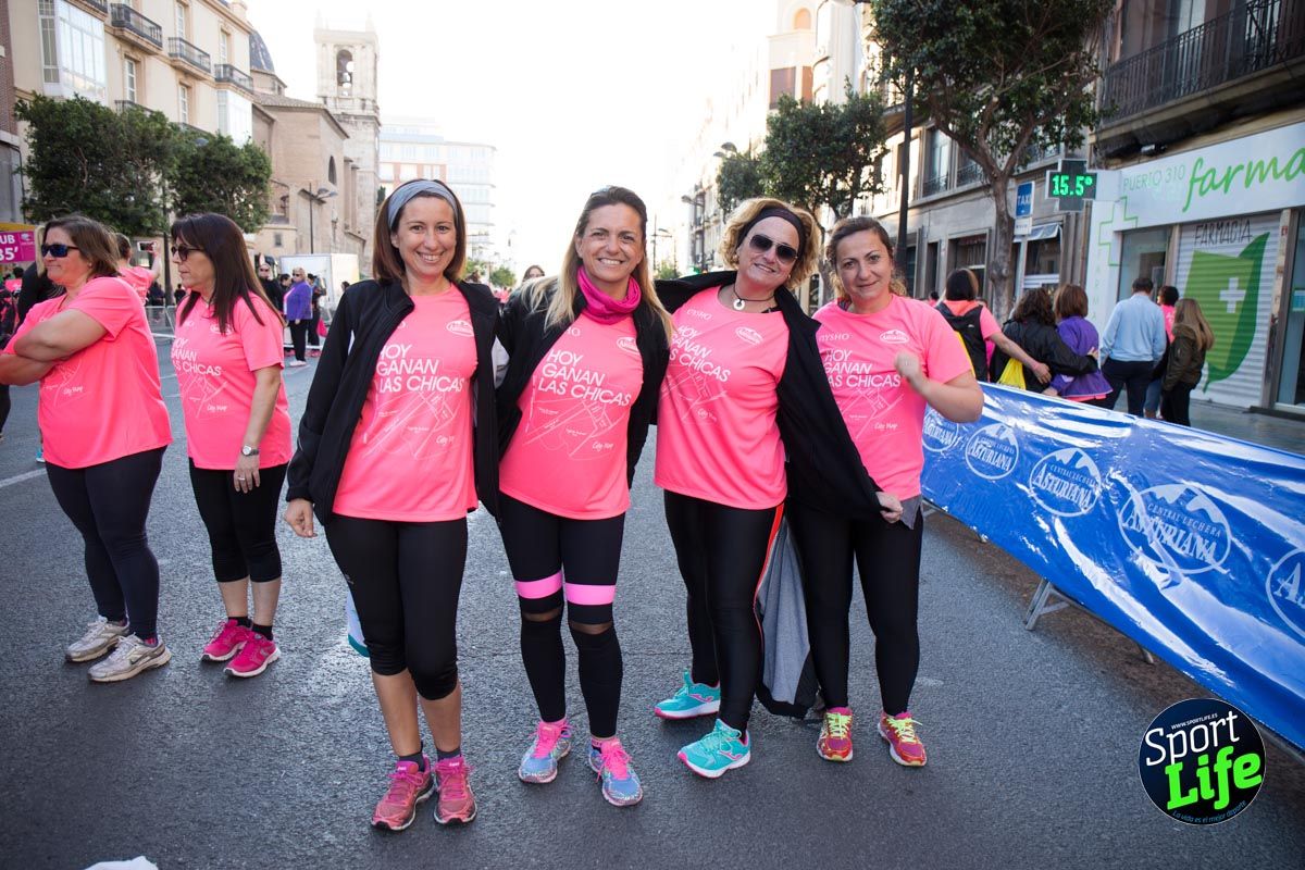 Carrera de la mujer Valencia 2018_ambiente salida