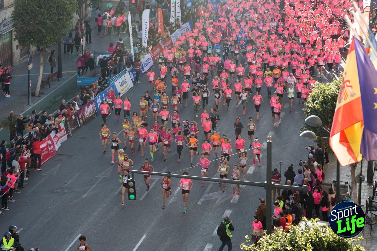 Carrera de la mujer Valencia 2018_ambiente salida