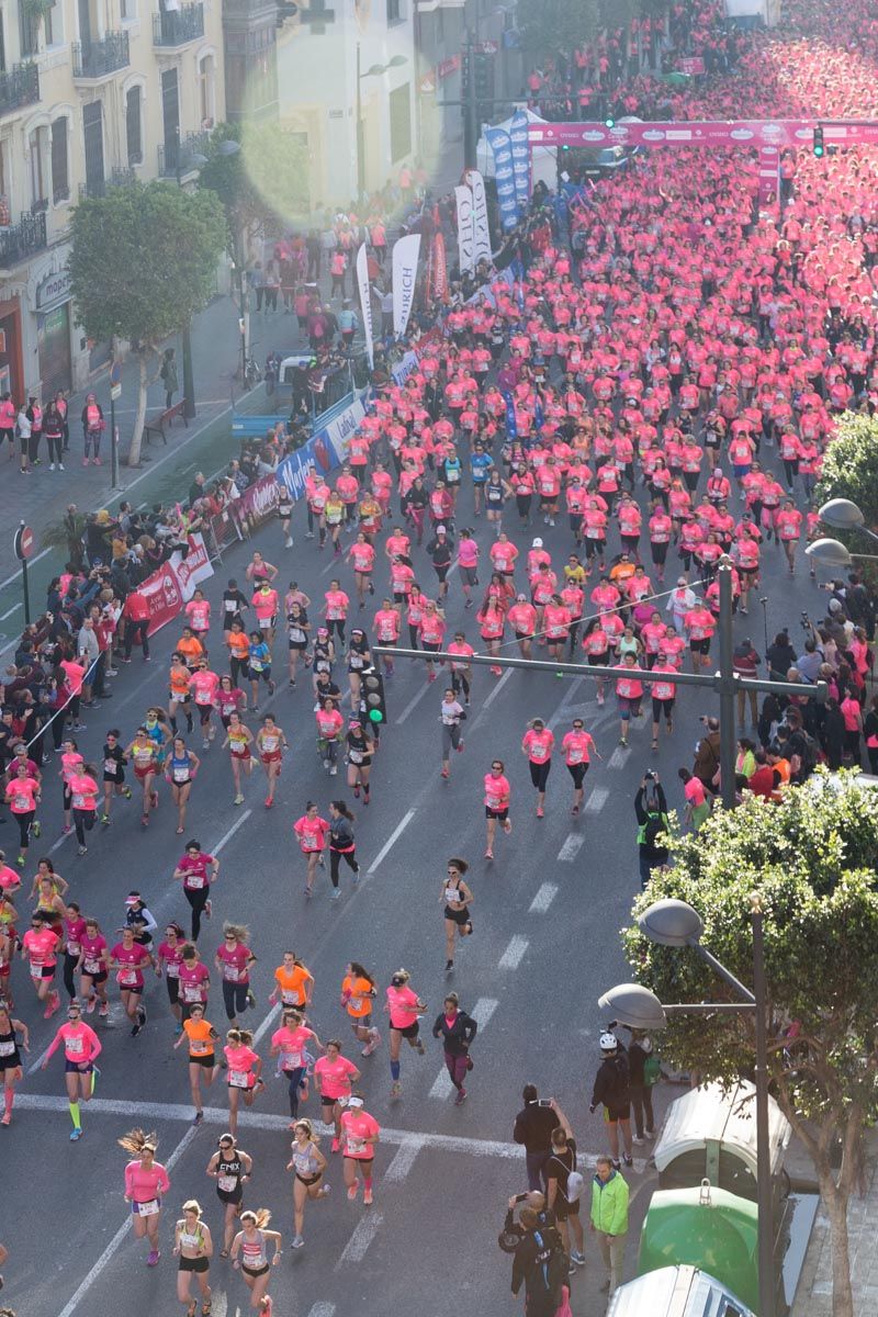 Carrera de la mujer Valencia 2018_ambiente salida