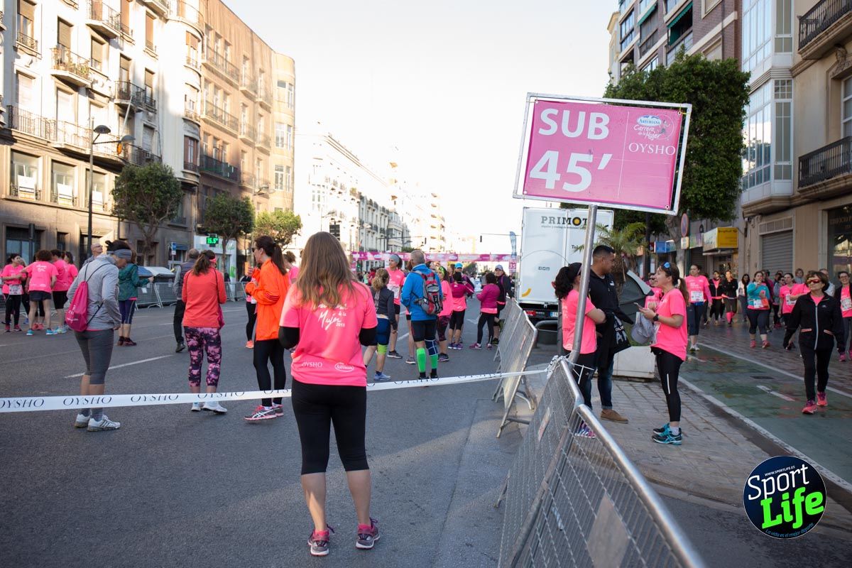 Carrera de la mujer Valencia 2018_ambiente salida