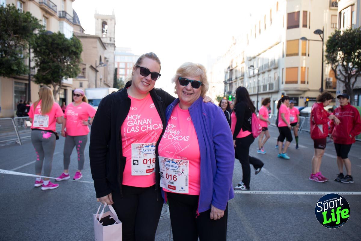 Carrera de la mujer Valencia 2018_ambiente salida