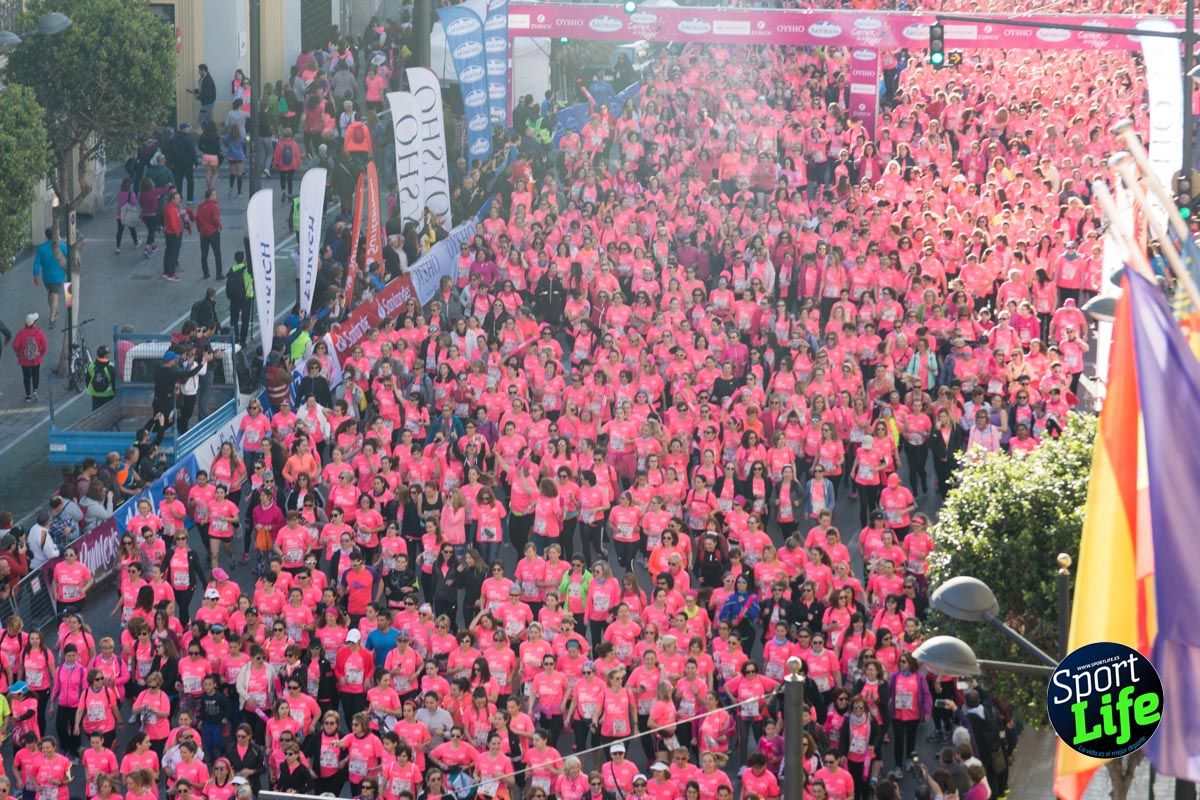 Carrera de la mujer Valencia 2018_ambiente salida