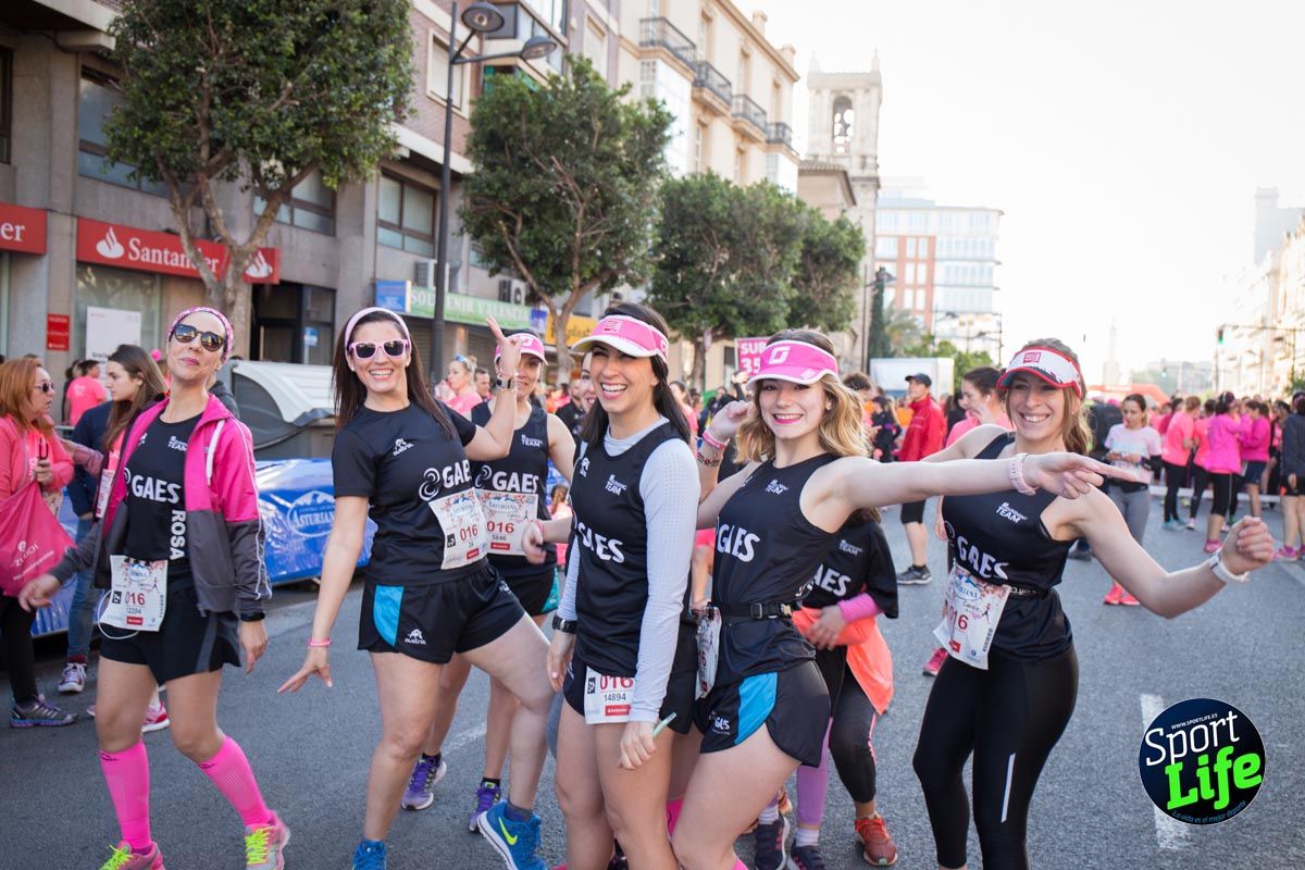 Carrera de la mujer Valencia 2018_ambiente salida
