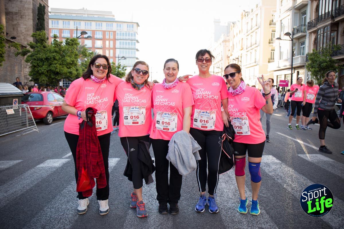 Carrera de la mujer Valencia 2018_ambiente salida