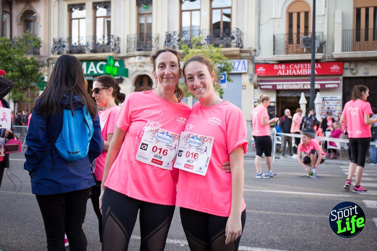 Carrera de la mujer Valencia 2018_ambiente salida