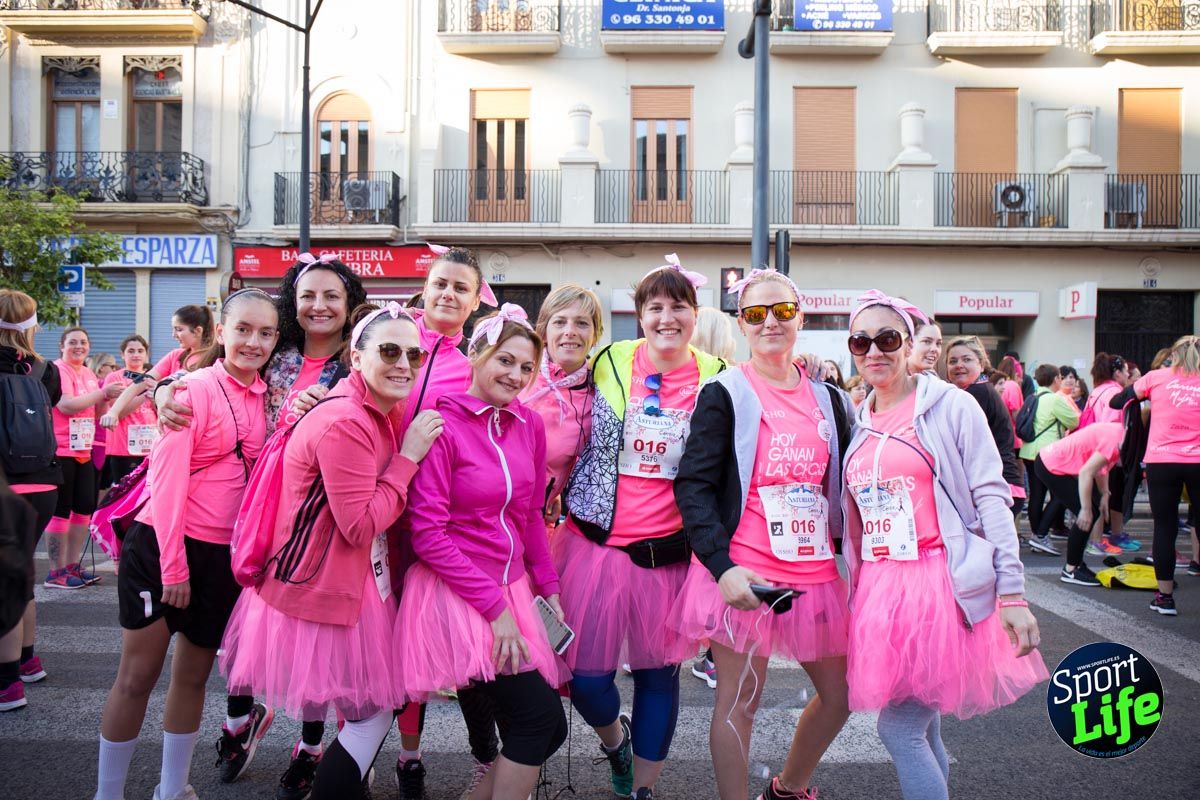 Carrera de la mujer Valencia 2018_ambiente salida