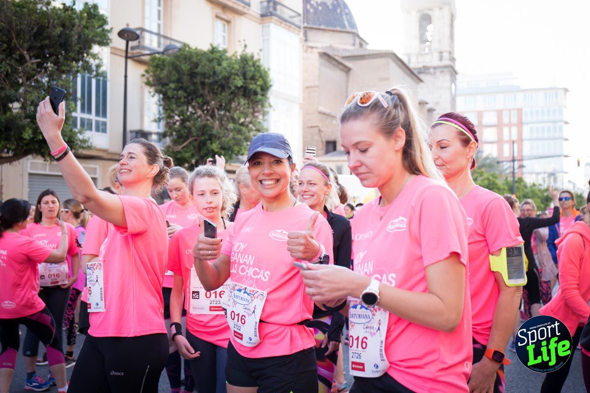 Carrera de la mujer Valencia 2018_ambiente salida