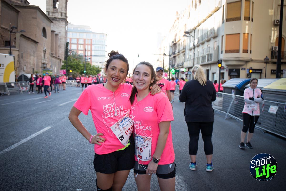 Carrera de la mujer Valencia 2018_ambiente salida