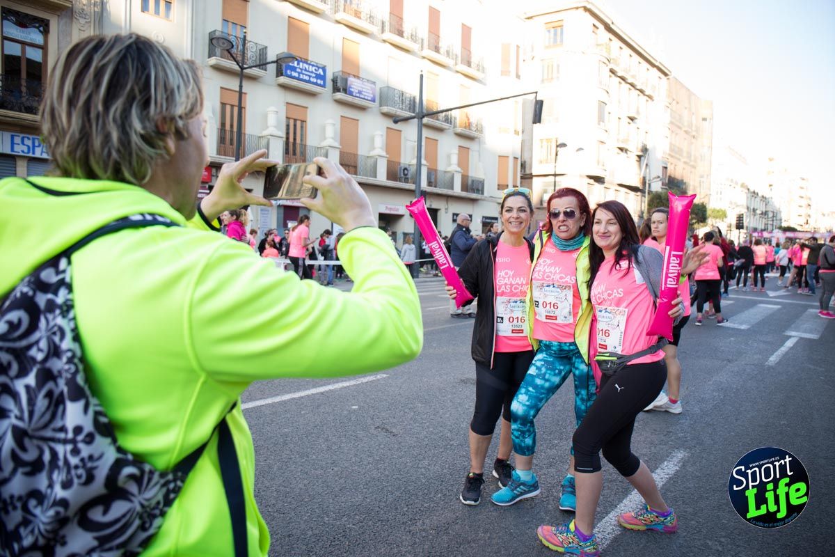 Carrera de la mujer Valencia 2018_ambiente salida