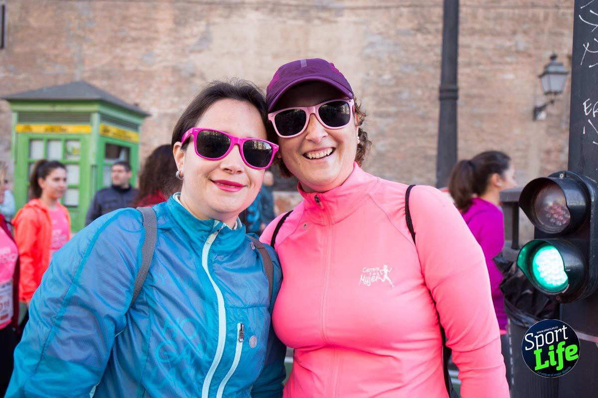 Carrera de la mujer Valencia 2018_ambiente salida