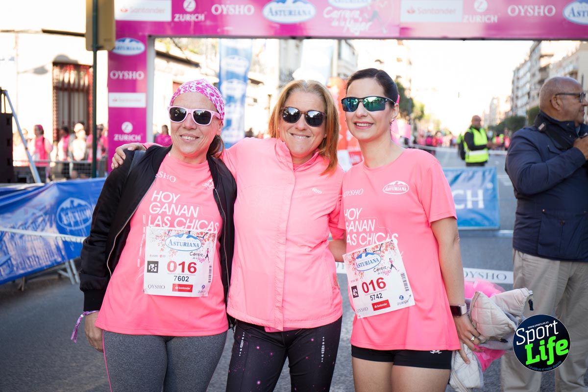 Carrera de la mujer Valencia 2018_ambiente salida