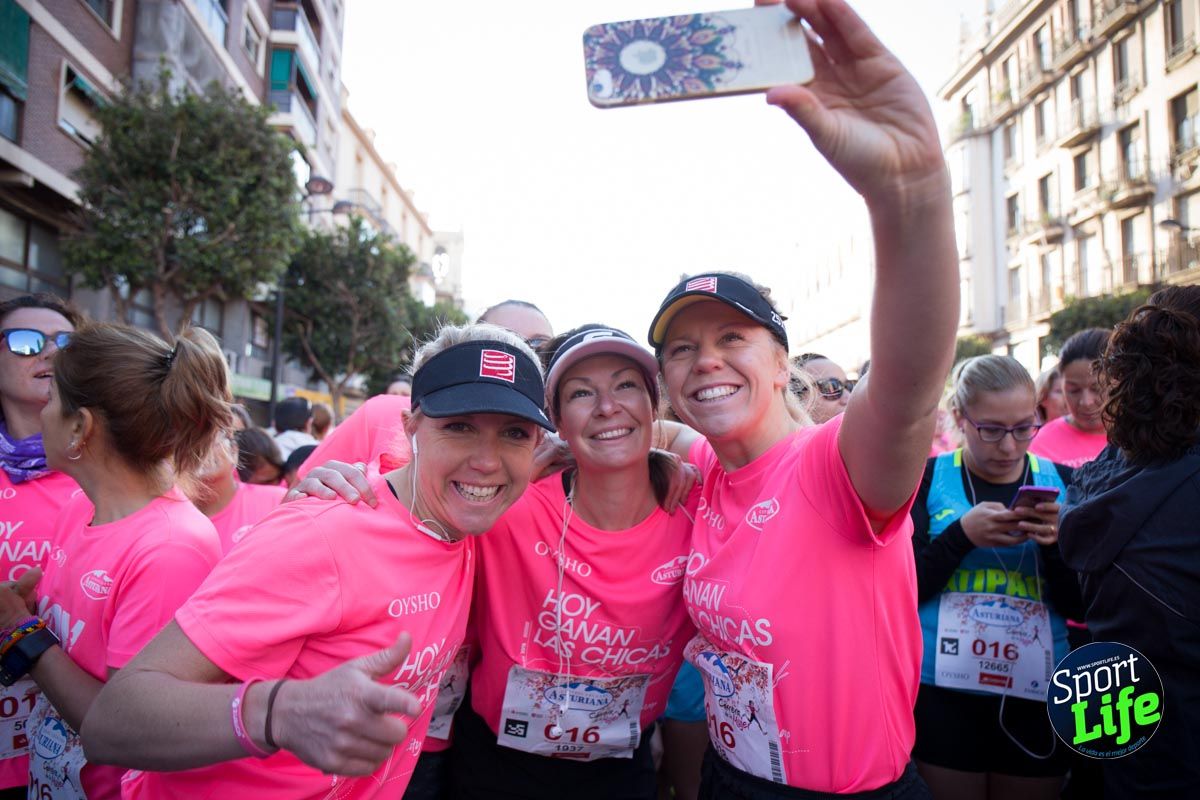 Carrera de la mujer Valencia 2018_ambiente salida