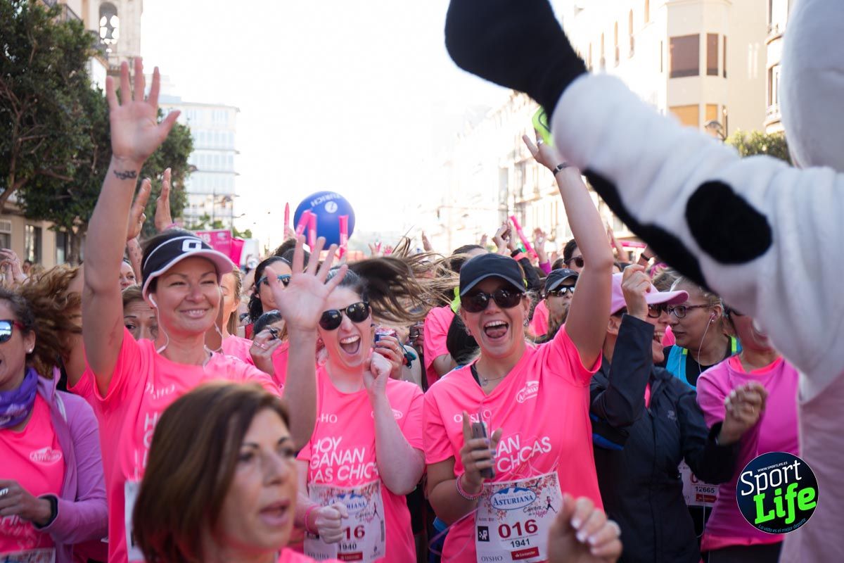 Carrera de la mujer Valencia 2018_ambiente salida
