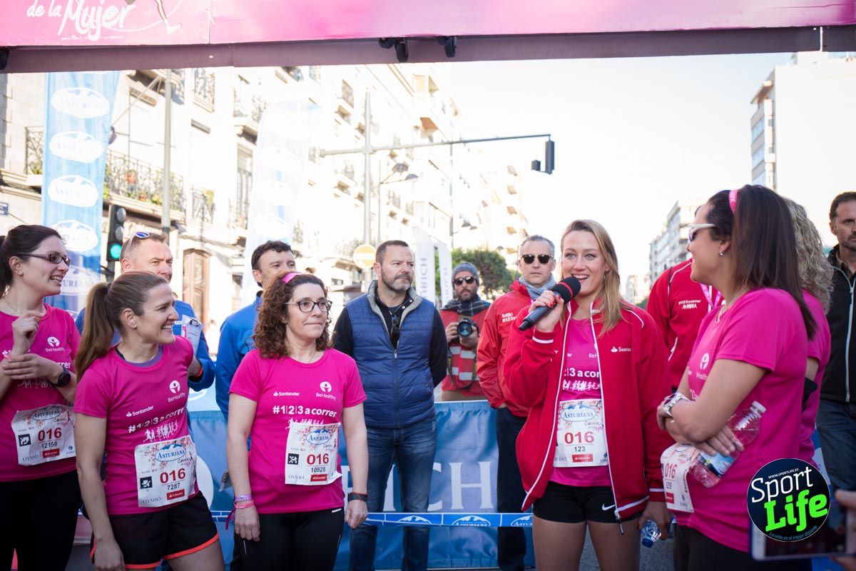 Carrera de la mujer Valencia 2018_ambiente salida