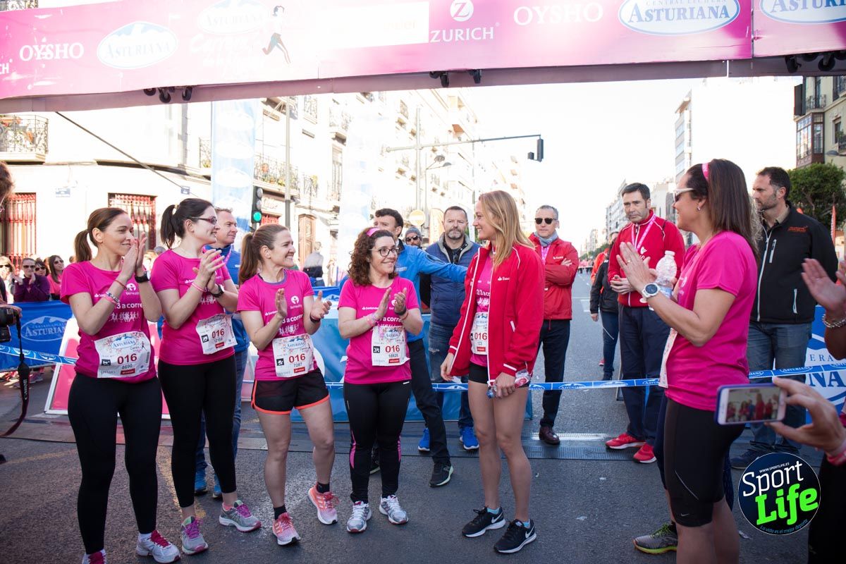 Carrera de la mujer Valencia 2018_ambiente salida