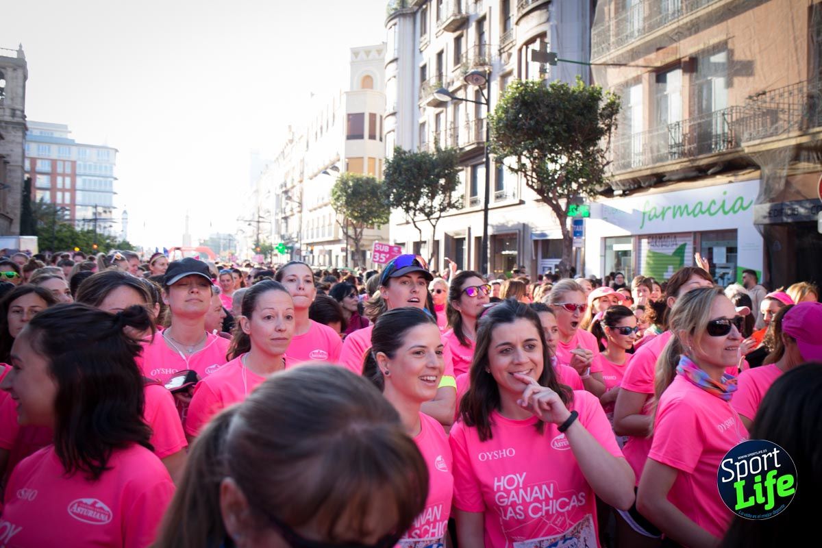 Carrera de la mujer Valencia 2018_ambiente salida