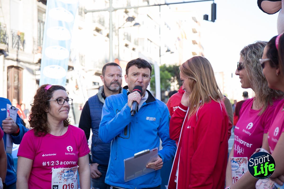 Carrera de la mujer Valencia 2018_ambiente salida