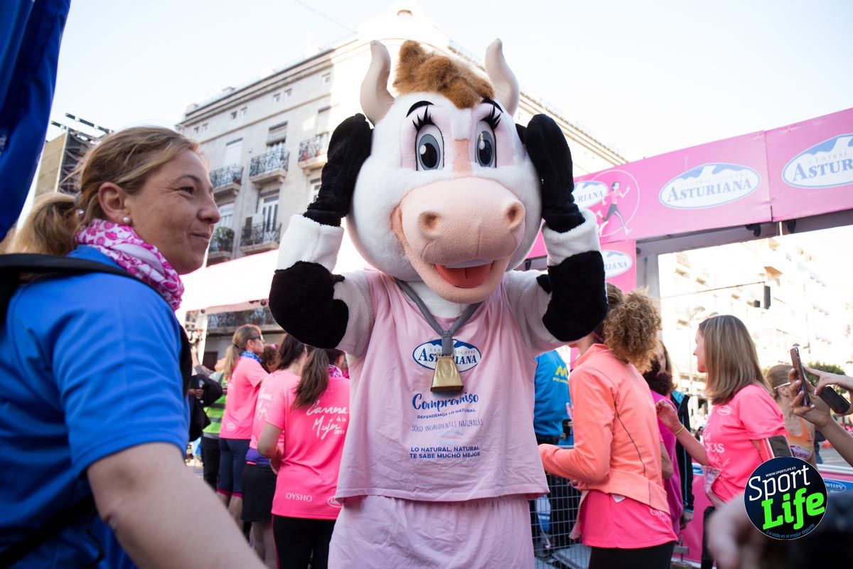 Carrera de la mujer Valencia 2018_ambiente salida