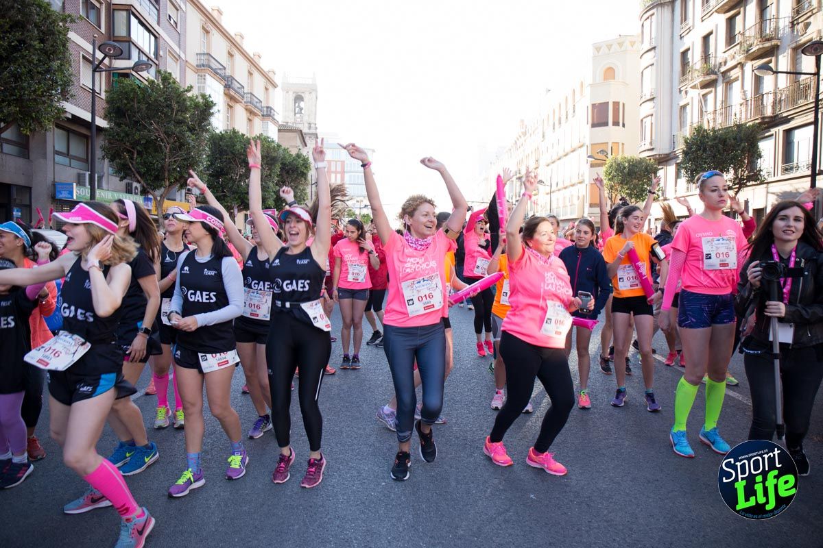 Carrera de la mujer Valencia 2018_ambiente salida