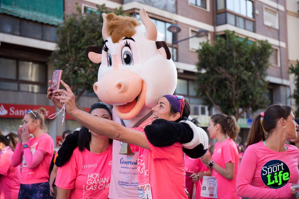 Carrera de la mujer Valencia 2018_ambiente salida