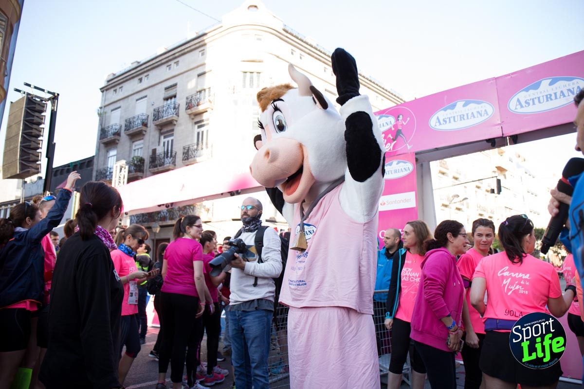 Carrera de la mujer Valencia 2018_ambiente salida
