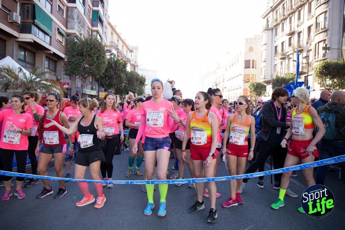 Carrera de la mujer Valencia 2018_ambiente salida