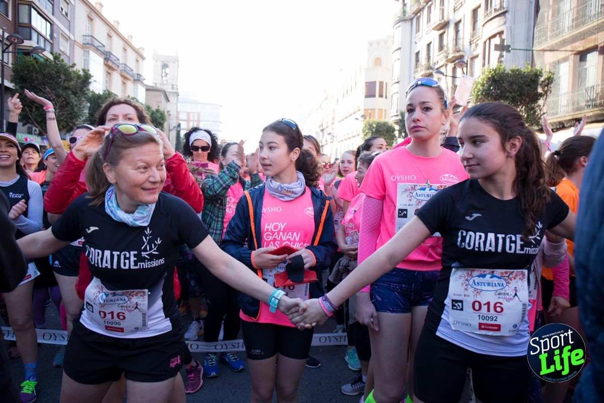Carrera de la mujer Valencia 2018_ambiente salida