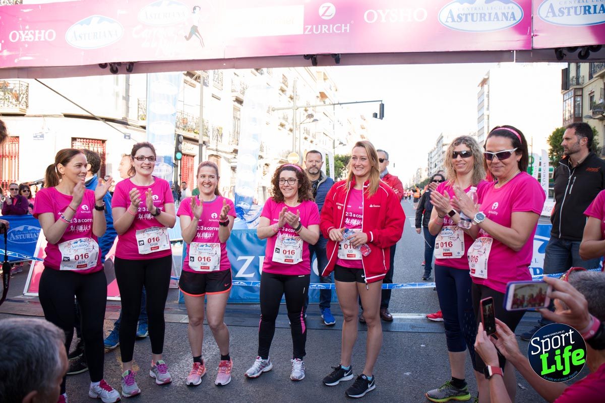 Carrera de la mujer Valencia 2018_ambiente salida