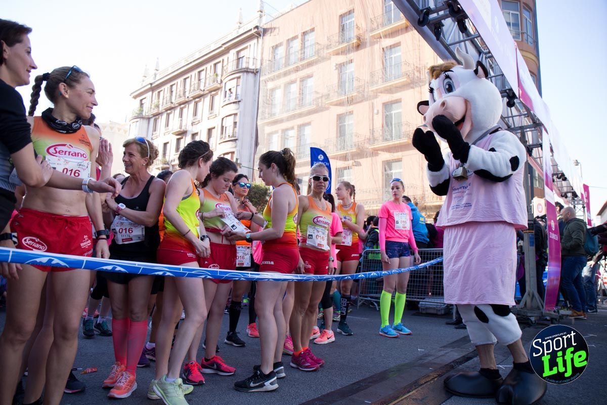 Carrera de la mujer Valencia 2018_ambiente salida