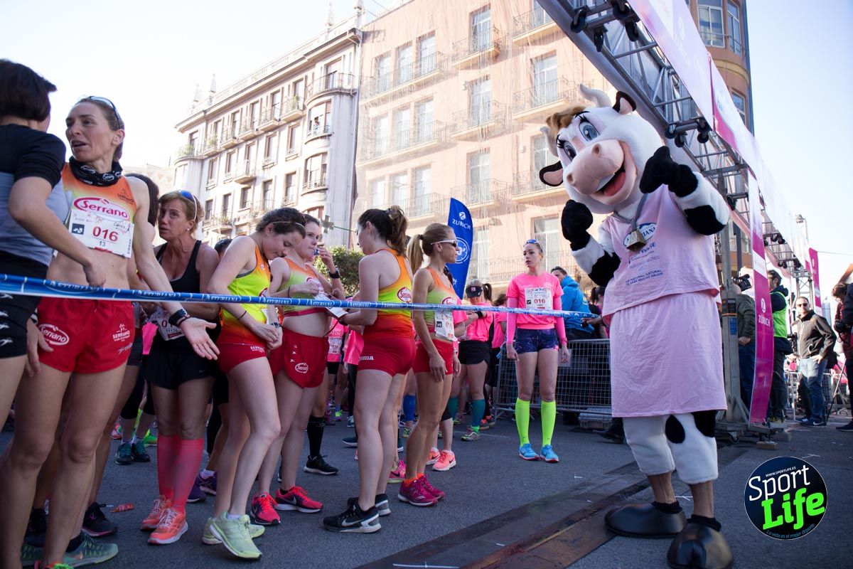 Carrera de la mujer Valencia 2018_ambiente salida