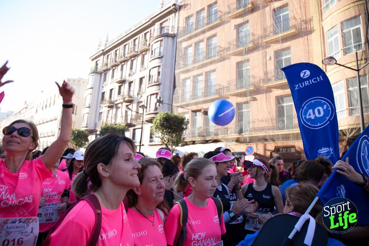 Carrera de la mujer Valencia 2018_ambiente salida