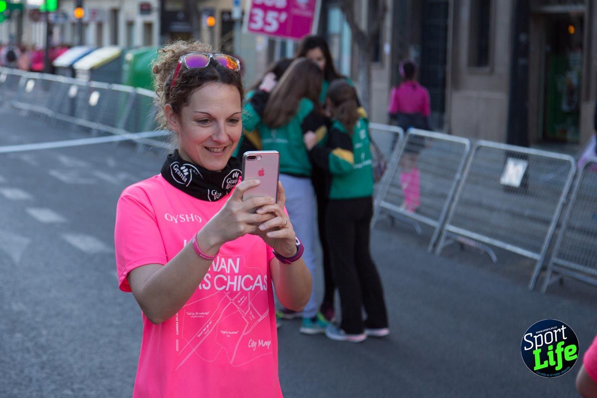 Carrera de la mujer Valencia 2018_ambiente salida